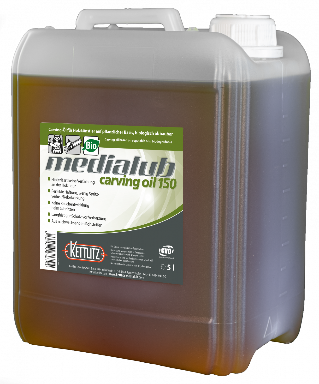 KETTLITZ-Medialub carving oil 150