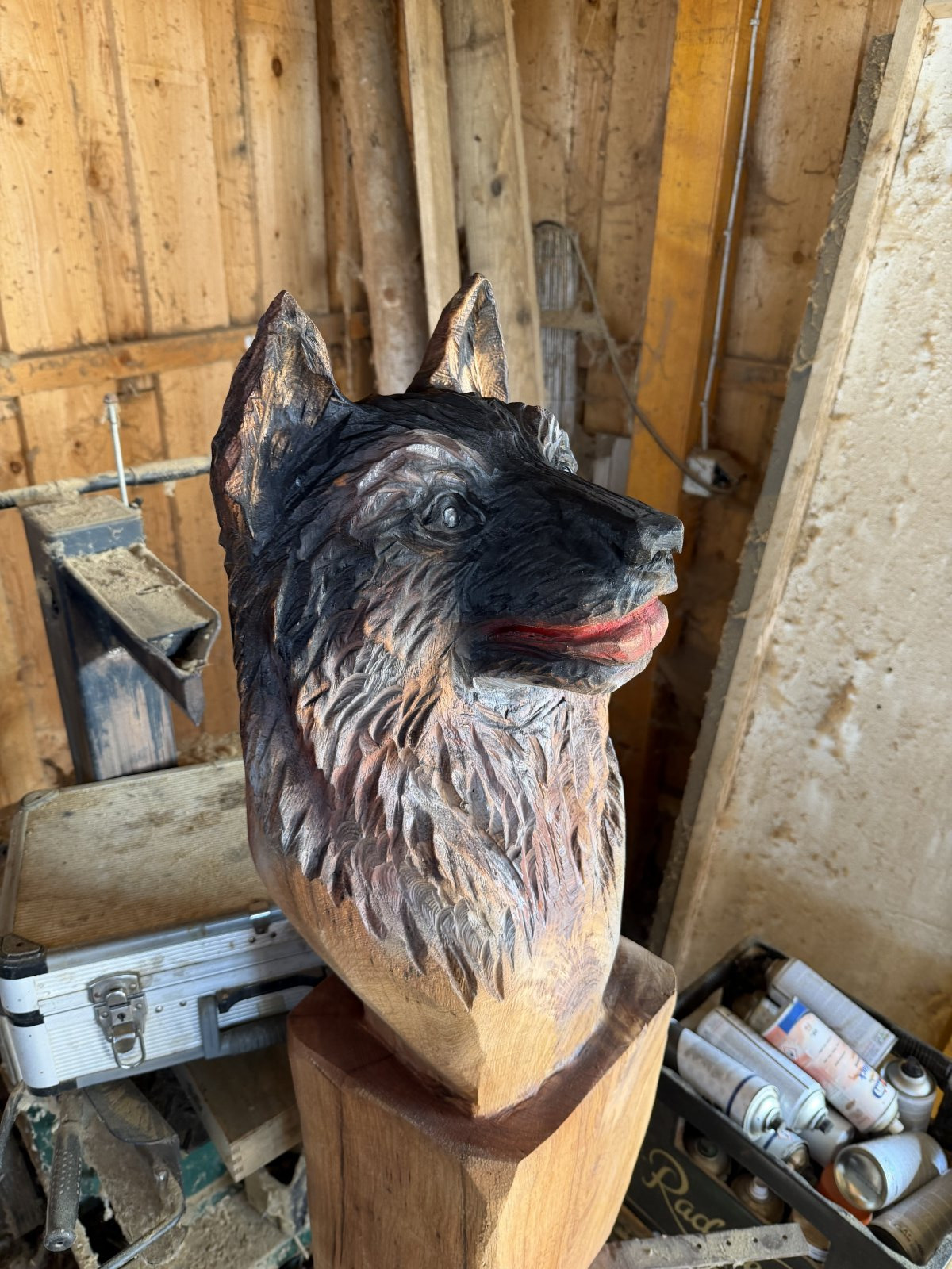 Hunde Kopf